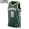Dres Milwaukee Bucks Bobby Portis JR 9 Nike 2022-23 Icon Edition Zelena Swingman - Dječji